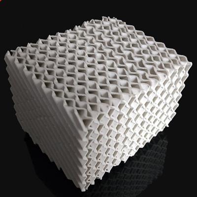 China High Temperature Resistant X And Y Type Ceramic Tower Packing Structured For Washing Tower for sale