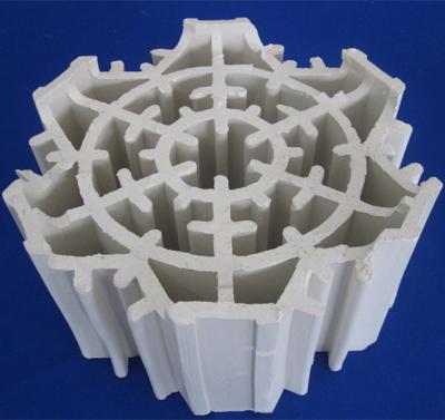 China Washing Benzene Tower Packing Light Ceramic Packing for Coking Industry zu verkaufen