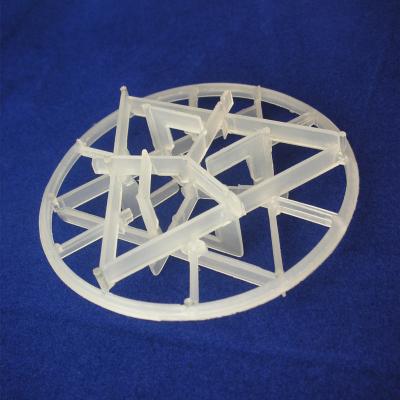 Китай Plastic Snowflake Ring Random Packing 90mm For Environmental Scrubbers and Strippers продается