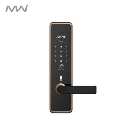 China OEM&ODM Hotel Apartment Lock Fingerprint Digital Inteligente Biometric Lock App Smart Locks MW-380 for sale