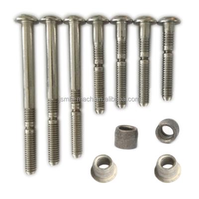 China Stainless Steel Ring Grooved Rivets Stainless Steel 4.8/6.4/8/9.5mm Huck Lockbolts with Pin and Collar for sale