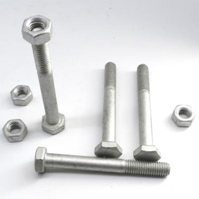 China Stainless Steel Carbon Steel Hot Dip Galvanized Hex Bolt for sale