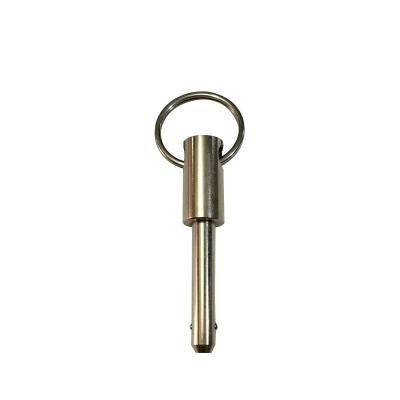 China Hot Selling Stainless Steel Customized Size Steel Ball Pin Ring Grip Quick Release Pins With Steel for sale