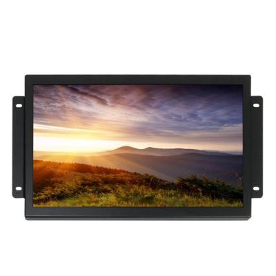 China 15.6 Inch Wide Viewing Angle 1080p Screen High Brightness Metal Enclosed 15.6 Inch Industrial Display for sale