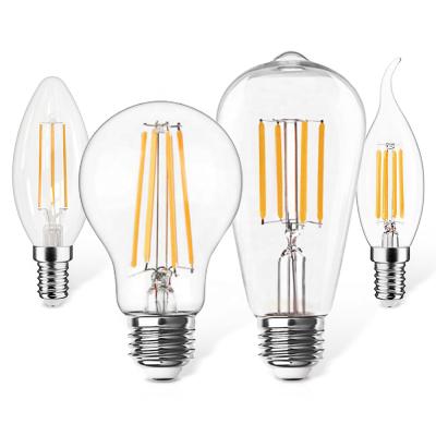 China Fast Delivery Hotel Vintage Decoration Lamp G95 E27 Wifi Dimmable Led Filament Light Bulbs for sale