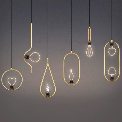 China Vintage In E27 E14 2200K 5W 8W Current Dimmable Decorative Bending Twisted Smart Filament New C35 A70 Led Bulb Lamps for sale