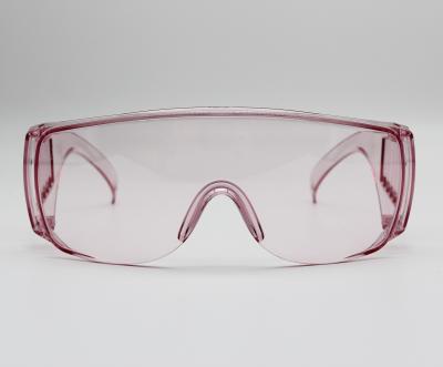 China Protective Gear Personal Protective Goggles Safety Glasses Eye China Item Pink PCs Weather Protection for sale