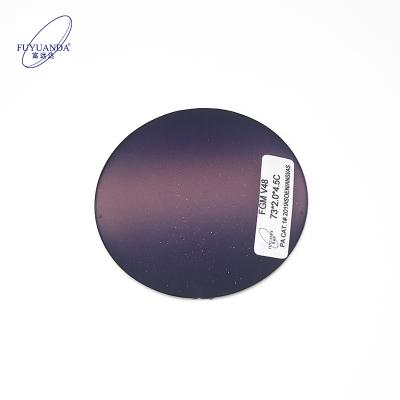 China Glitter Tinted Nylon Lens Silver Glitter Lenses From Xiamen Manufacturer for sale