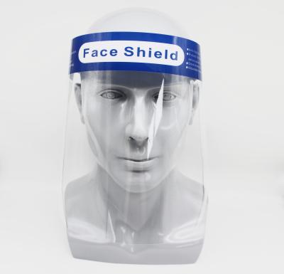 China Face Shield Protector Double Sides Anti Fog Face Shield With Protective Sponge Shield Pad for sale