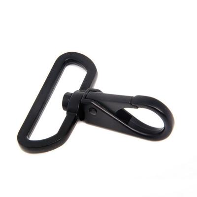 China Automatic Metal Dog Hook Clasp Spring Swivel Clasp Hook For Handbag Luggage for sale