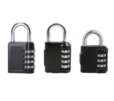 China Metal Automatic Password Padlock Luggage Password Lock Gym Cabinet Door and Window Password Lock for sale