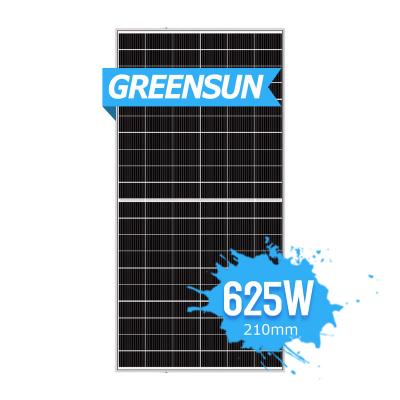 China Solar Powered System 230v Solar Panel Cells Half Cut Off 600w 605 Watt 620w 640 Watt Solar Panel Price for sale