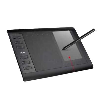 China Factory Supply Digital Graphic Drawing Pen Art Tablet Drawing Graphic Tablet with Pen 10*6inch 8192 5080 233 10.1