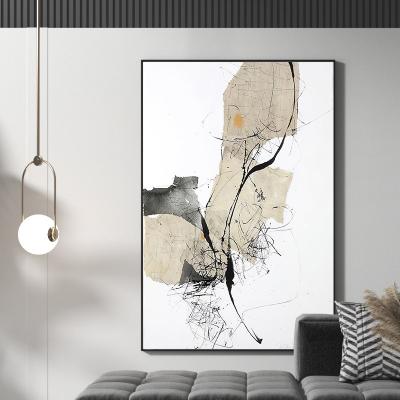 China Modern tide of Chinese painting style Crystal Porcelain Painting Abstract for home hotel office decoration /living room painting for sale