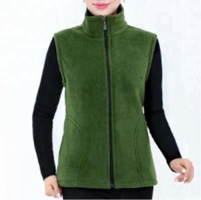 China 2020 Latest Design Spring Breathable Ladies Fleece Viable Sleeveless Vests for sale