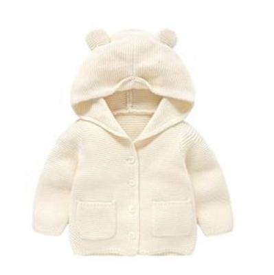 China Casual factory direct winter thickened warm cute cartoon baby hooded jacket for sale