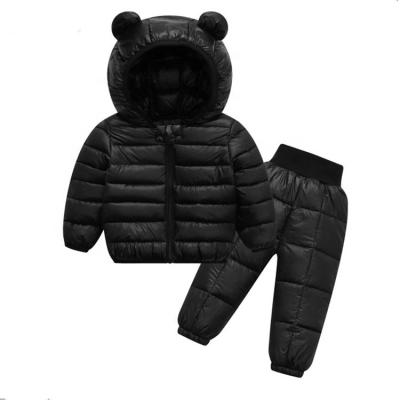 China Baby Winter Anti-Shrink Quick Wholesale 2 Pcs Set Warm Wear for sale