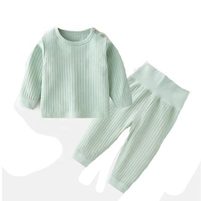 China Cotton Thermal Quick Wholesale Belly Baby Underwear Warm Set for sale