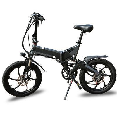 China City Folding Ebike 20 Inch Tire 7Speed ​​Aluminum Alloy Frame 36V 7.8AH Lithium Battery Disc Brake City Ebike Rear Hub Motor 500W Electric Bike 40kmh for sale