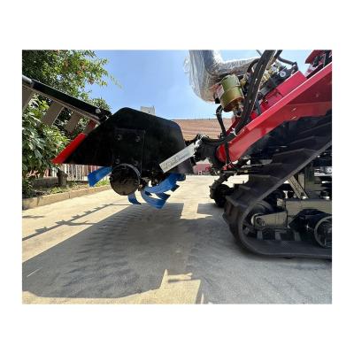 China Farms Hot Sale Multi-Functional Agricultural Rotary Tiller Cultivator Rotary Tiller Agricultural Mini Crawler for sale