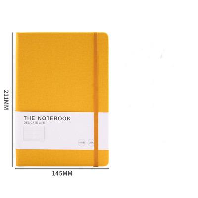 China 2022 Limit Notebook Hardcover Leather Blank PU Notebook Journal for sale