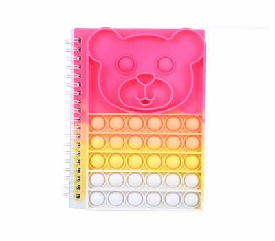 China Daily Weekly Monthly Planner Bubble Pop It Notebook to Pop It for sale