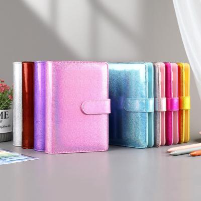 China Office Series Glitter Planner Inserts Marble Leather Custom Cover Envelopes A6 Binder for sale