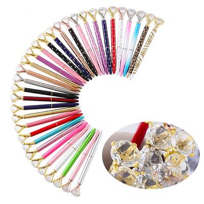 China office & School Pen Hot Sales Marquee Multi Color Ball Pen Crystal Diamond Pen for sale