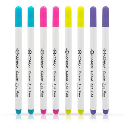 China 12pcs/Set Hot Air Manufacturer Supply Sale 7 Colors Erasable Faded Marker Ink Vanishing Pen 152mm*8mm for sale