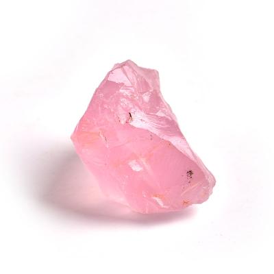 China Europe wholesale natural crystal rose quartz crystals healing rough stone home decoration for sale