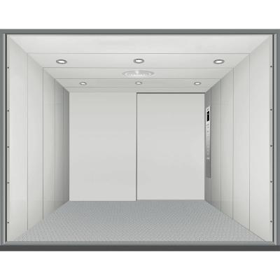 中国 1000kg 0.5m/s high load freight elevator without machine room 販売のため