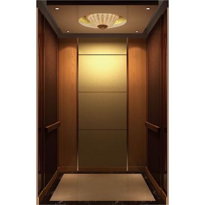 China Luxury Passenger Elevator Villa Lift For 8 Person VVVF Elevator Control System for sale