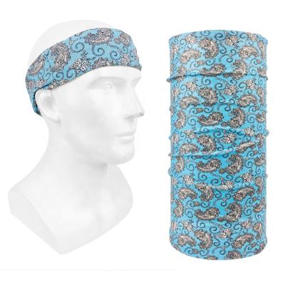 China Popular Custom Logo Printing Neck Cuff Fashion Outdoor Sports Tube Seamless Bandanas for sale