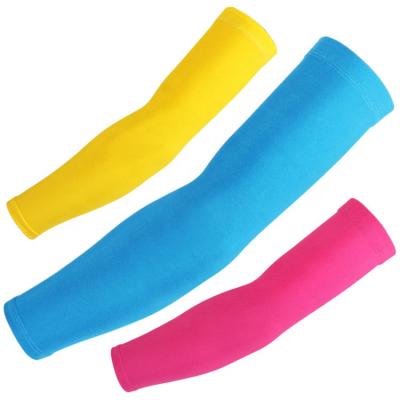 China Wholesale Breathable Pure Unisex Colorful Sun-protective Motorcycle Sports Wear Outer Arm Sleeve for sale