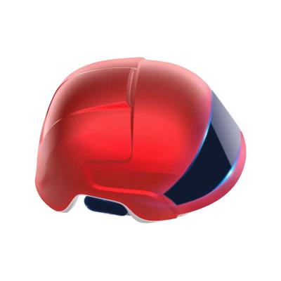 China Color-protection Home Use Portable Red Light Hair Therapy Device Laser Hair Growth Helmet for sale