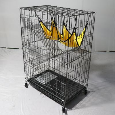 China 2022 Wholesale Breathable Metal Wire Small Cat Cage Animal Crate for sale