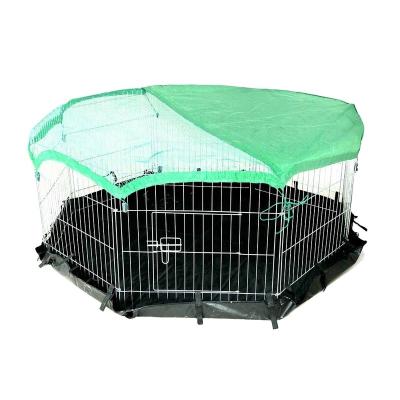 China Sustainable Small Animal Pet Playpen With Cover for sale