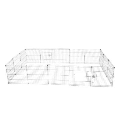 China Sustainable Indoor Metal Puppy Run Pet Playpen For Small Dogs for sale