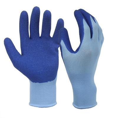 China Gardening Gloves CE Safety 13G Latex Durable Custom Cut Wear Resistant Anti Wrinkle Working Gloves Mechanical Gloves for sale