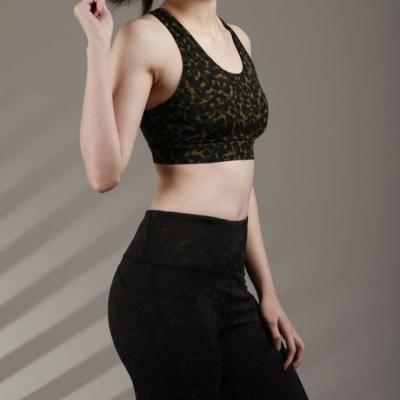 China Breathable Fitness Ladies Gym Yoga Running Bra Tops Exercise Workout Women Sports Bra for sale