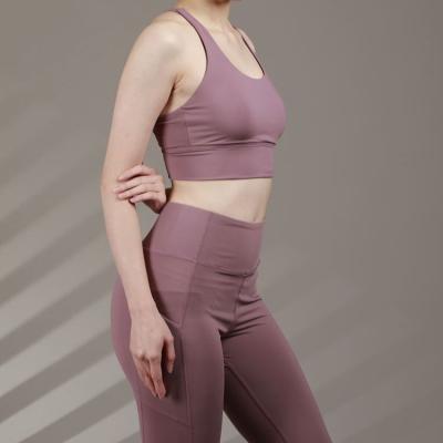 China Wholesale High Quality Custom Breathable Logo Yoga Bra Top Fitness Sports Wear Women Sports Bra for sale