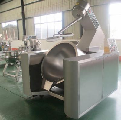 China Automatic Dairy Factory Gas Mixer Cooking Machine For Making Kurries And Indian Dishes for sale