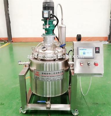 China vegetable processing plant 100 liter vacuum cooker for pineapple filling/jam for sale