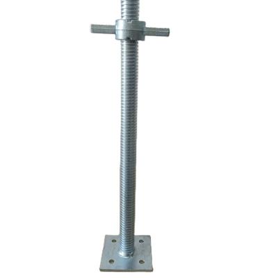 China Modern Scaffolding Accessories Screw Jack Base With Nut Ladder Frame U Head Construction For Sale for sale