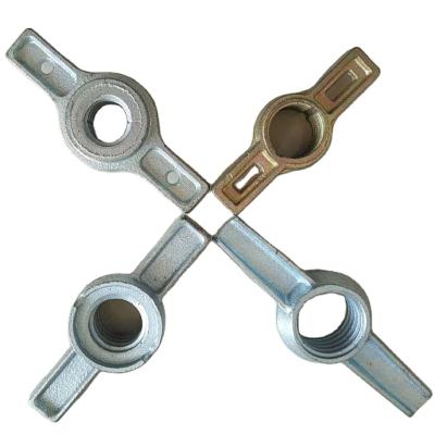 China Contemporary Scaffolding Construction Galvanized Adjustable Screw Jack Nut Used With Screw Rod for sale