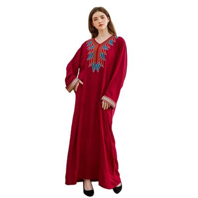 China 2021 New Arrivals Breathable Quick Dry Wholesale Muslim Dress Dubai Clothing Women Islamic Abaya for sale