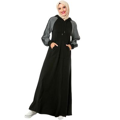 China Pocket Breathable Quick Dry Hooded Arabian Dress Sweater Wrap Embroidered Long Skirt (Excluding Headscarf) for sale