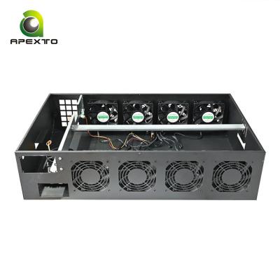 China With Fan New Products 857s 70mm Case GPU Machine Spacing Graphics Cards Case For 3070 3080 3090 for sale