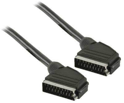 China 6.6 Feet coaxial adapter Video Scart Cable , 21 pin scart cable for televison for sale