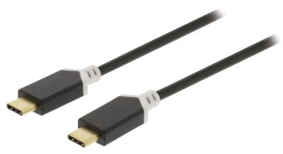 China 480 Mbps Data Usb 2.0 Link Cable Type C 6.6 Feet For MacBook / Google Pixel for sale